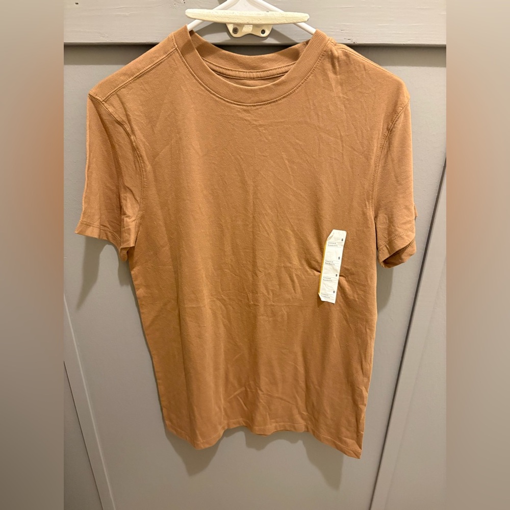 Goodfellow & Co Short Sleeve Light Brown Tee